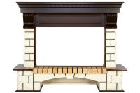 Royal Flame Портал Royal Flame Pierre Luxe - Темный дуб / Белый (Ширина 1380мм)