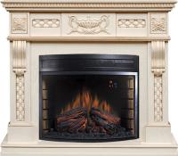 Royal Flame Каминокомплект Corsica - Слоновая кость с патиной с очагом Dioramic 28 LED FX