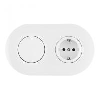 Розетка Arte Milano SET08-2-40-1-30-1 white