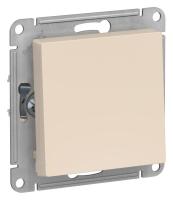 Выключатель 1-кл. AtlasDesign 2-п. 10А мех. беж. SE ATN000221
