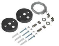 Комплект для подвесного монтажа для PRO свет. LED линейн. черн. IEK LTP-DCKD-KPM-K41