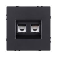 Розетка KOLLINGER EC-018BK