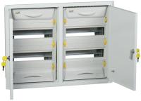 Корпус металлический ЩРв-2х24з-0 36 УХЛ3 IP31 PRO IEK MKM15-V-2X24-31-ZU