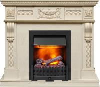 Dimplex Каминокомплект Corsica - Слоновая кость с патиной (Ширина 1100) с очагом Danville Black FB2
