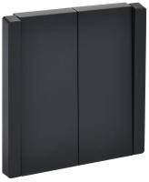 Выключатель проходной 2-кл. СП FORTE&PIANO 10А FP107 черн. IEK FP-V22-0-10-1-K02