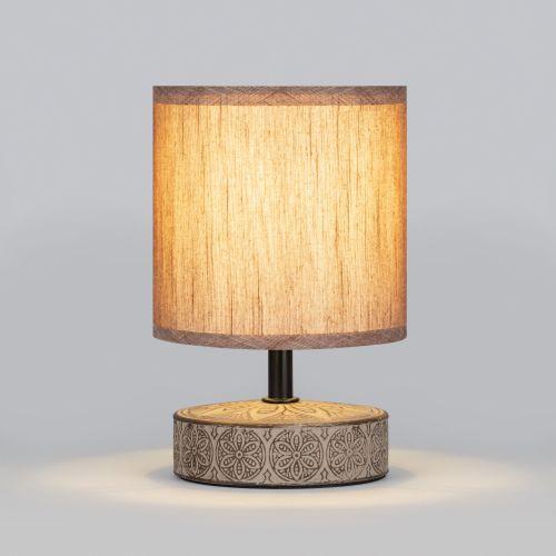 Лампа настольная Eleanor 7070-502 1хE14 40Вт керамика кофейная Rivoli Б0057270