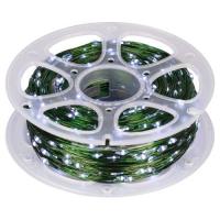 Гирлянда светодиодная "Нить" 100м 1000microLED холод. бел. IP44 220В ENIN-1000W Эра Б0060430