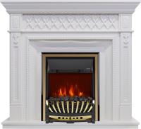 Royal Flame Каминокомплект Alexandria - Белый с очагом Aspen Gold