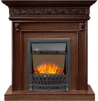 Royal Flame Каминокомплект Valletta - Темный дуб с очагом Aspen Black
