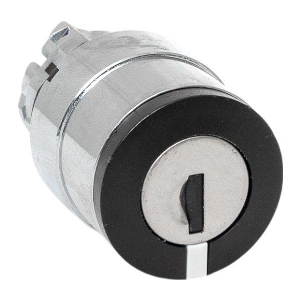 Механизм переключателя исполнительный ХB4 на 2 положения с замком с извлечением ключа во всех положениях IP65 EKF XB4BG2F-2P-65