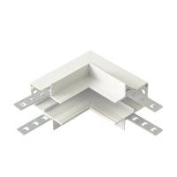 Crystal Lux Внутренний соединитель угловой для встраиваемого магнитного шинопровода для ГКЛ12,5 мм Crystal Lux CLT 0.223 13 WH