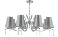 Crystal Lux Люстра Crystal Lux RENATA SP8 SILVER