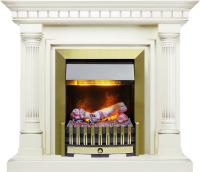 Dimplex Каминокомплект Dallas - Слоновая кость с патиной с очагом Danville Antique Brass FB2