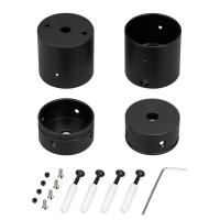 Крепление MOONLIGHT-VT-CEILING-DL-D40-BLACK алюм. (комплект) Arlight 047343