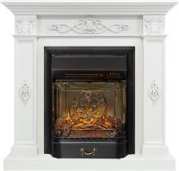 Royal Flame Каминокомплект Derby - Белый дуб с очагом Majestic FX M Black RC