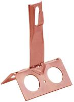 Держатель проводника круглого 6-8мм шир. конька H=100мм медь IEK ZDP81-50-4-68-100