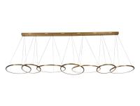 Подвесная люстра Newport 15207N/S brass