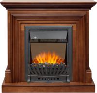 Royal Flame Каминокомплект Bradford - Орех с очагом Aspen Black