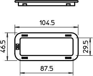 Вставка предохранительная для лотка KRS-DR 920 PE OBO 6087965