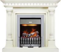 Dimplex Каминокомплект Dallas - Слоновая кость с патиной с очагом Danville Chrome FB2