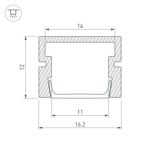 Профиль Arlight 037947