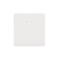 Выключатель ROUND 1 кл с подсветкой 10А с/у перламутр KRANZ