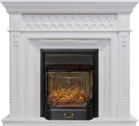 Royal Flame Каминокомплект Alexandria - Белый с очагом Majestic FX M Black RC