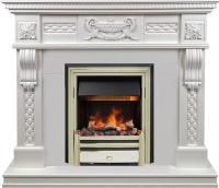 Dimplex Каминокомплект Corsica - Матовый белый (Ширина 1100) с очагом Cavendish