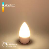 Светодиодная лампа Elektrostandard Dimmable 7W 4200K E27 (C35) (BLE2775)