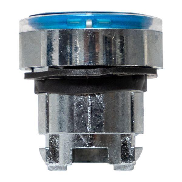 Механизм кнопки исполнительный XB4 син. плоский возвратный без фиксации с подсветкой IP65 EKF XB4BW-B-65