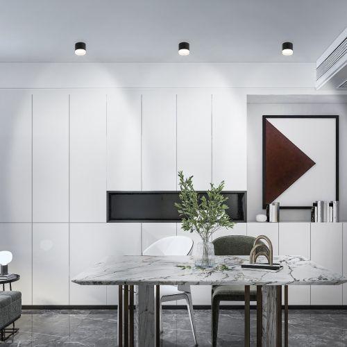 Светильник OL38 BK GX53 IP20 настенно-потолочный спот черн. ЭРА Б0056386