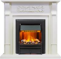 Dimplex Каминокомплект Venice - Фактурный белый с очагом Brookline Black