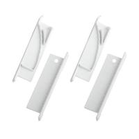 Набор заглушек 6814-3 для профиля 6814 2шт глухие 2шт с отверстием Эра Б0062787