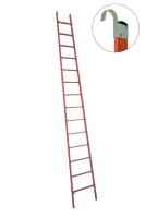 Лестница приставная диэлектрическая ЛСПД-5.0 Евро крюки стеклопластик. Антиток Д471573