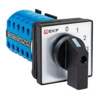 Переключатель кулачковый ПК-1-103 3п 10А "0-1-2-3" IP65 EKF pk-1-103-10-65