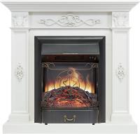 Royal Flame Каминокомплект Derby - Белый дуб с очагом Majestic FX Black