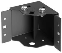 Уголок цоколя h=100мм черн. (уп.4шт) by ZPAS ITK ZP-BC05-B0-01