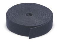 Лента-липучка ROL-5x25-BK 25х5000мм черн. (рулон) Cabeus 9381c