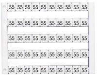 Маркировка горизонтальная DY5 (1) 1 пластина - 50шт (уп.500шт) Klemsan 505001