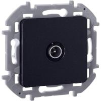 Розетка телевизионная проходная TV Inspiria 14дБ 5-862мГц механизм антрацит IEK 673863