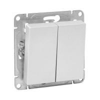 Выключатель проходной 2-кл. СП Эпика механизм алюм. EKF UP1-SWA-21