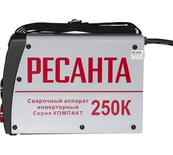 Инвертор сварочный САИ-250К 250А d6 140-240В IP21 (компактный) Ресанта 65/38