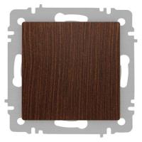 Кнопка Accent 6-109-10 10А-250В IP20 СУ венге Intro Б0063623