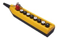 Пульт управления 1 скоростной с аварийной кнопкой с ключом EMAS PV9EA30B2222