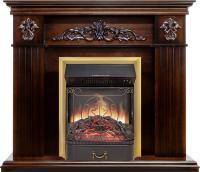 Royal Flame Каминокомплект Provence - Коньяк с очагом Majestic FX M Brass
