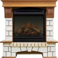 Dimplex Каминокомплект Pierre Luxe - Дуб / Белый (Высота 990мм) с очагом Gannon DF2010-EU