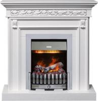 Dimplex Каминокомплект Valletta - Белый (Ширина 1040 мм) с очагом Danville Chrome FB2