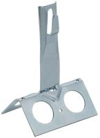 Держатель проводника круглого 6-8мм шир. конька H=80мм оцинк. сталь HDZ IEK ZDP81-14-4-68-80