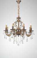 Подвесная люстра Lucia Tucci BARLETTA 1730.8 antique