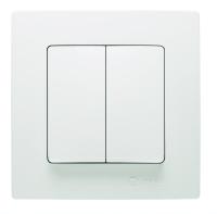 Выключатель 2-кл. Lillium Makel 32001003